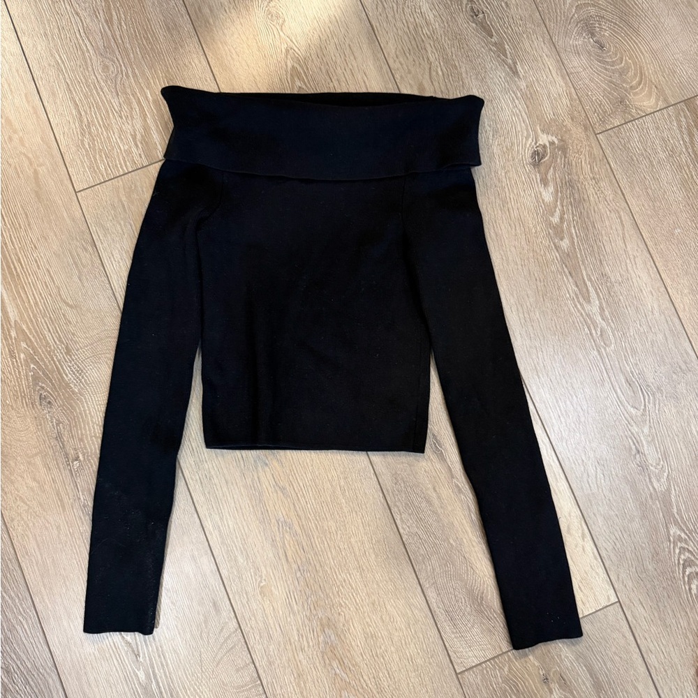 Dynamite Off The Shoulder Sweater Top